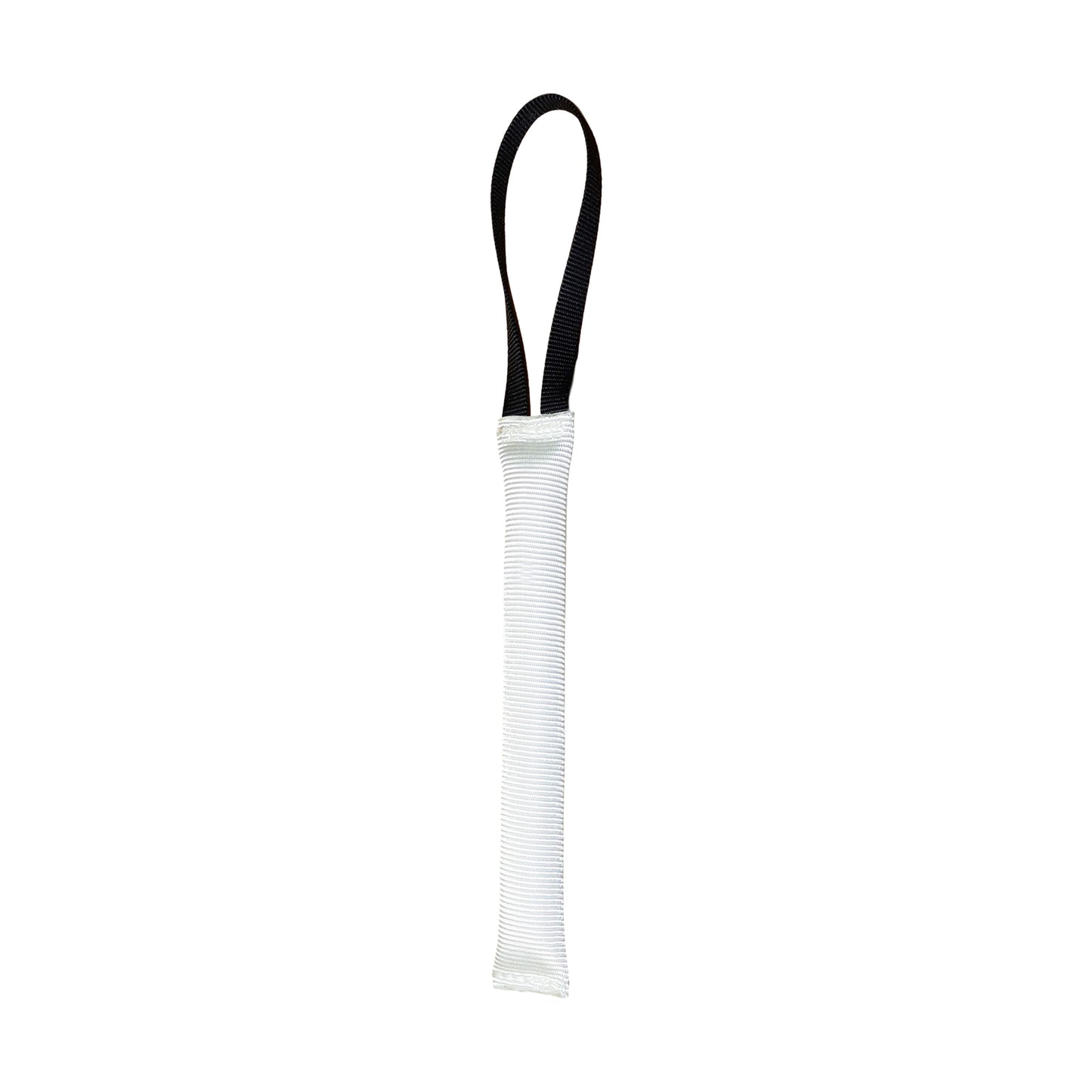 White Floating Fire Hose Tug Toy - 1.5" Wide
