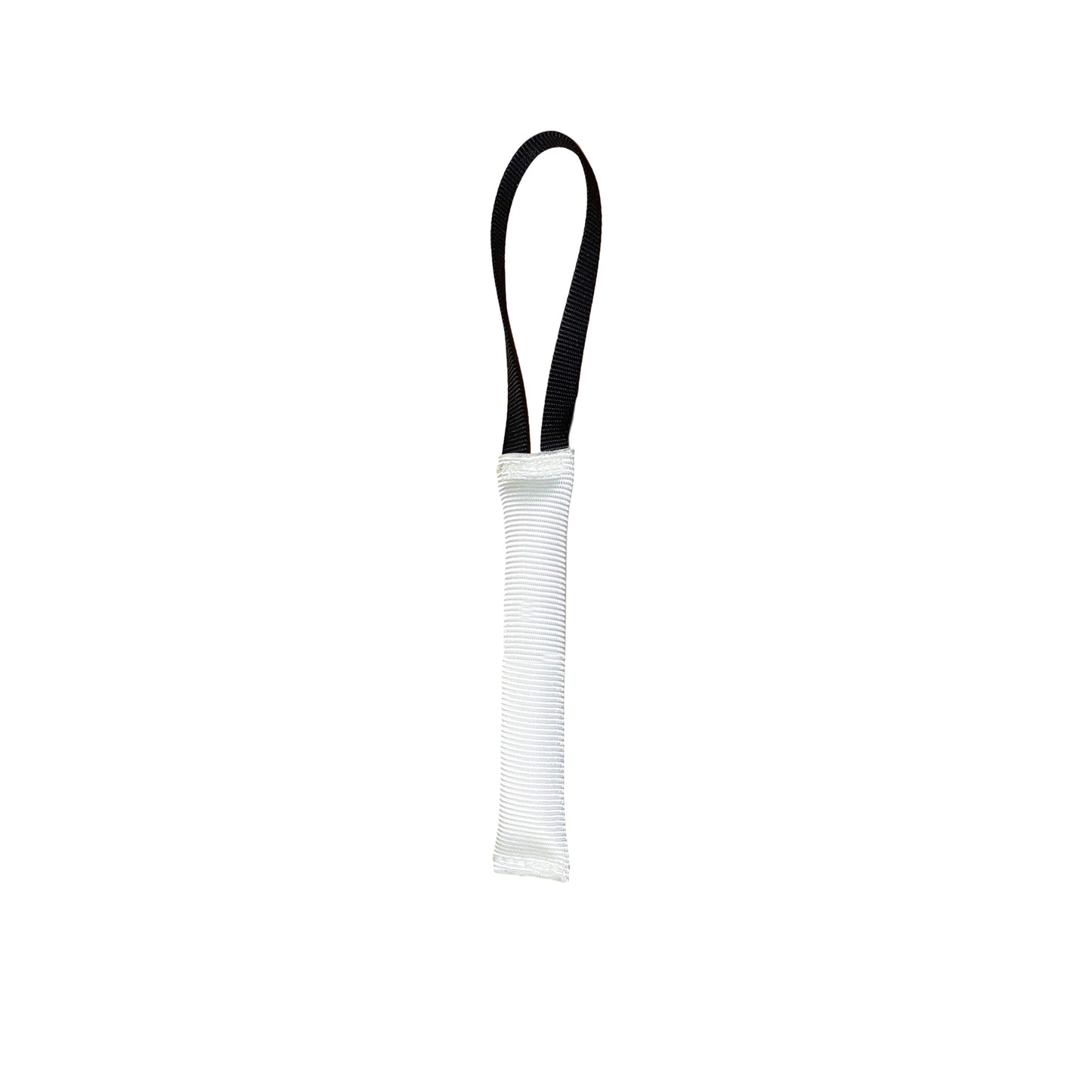White Floating Fire Hose Tug Toy - 1.5" Wide
