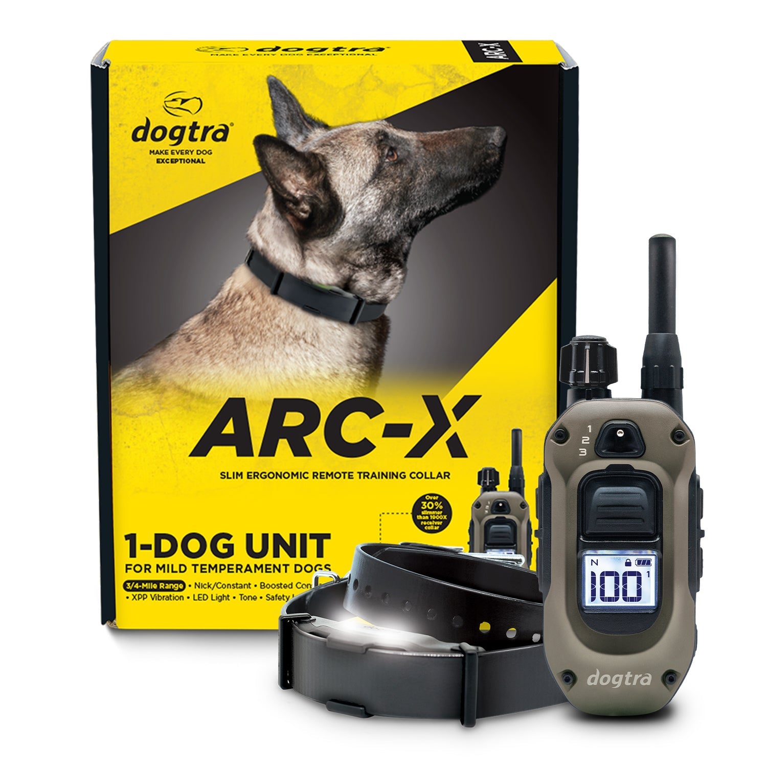 Dogtra ARC-X 1-Dog Unit – DogSport Gear Canada