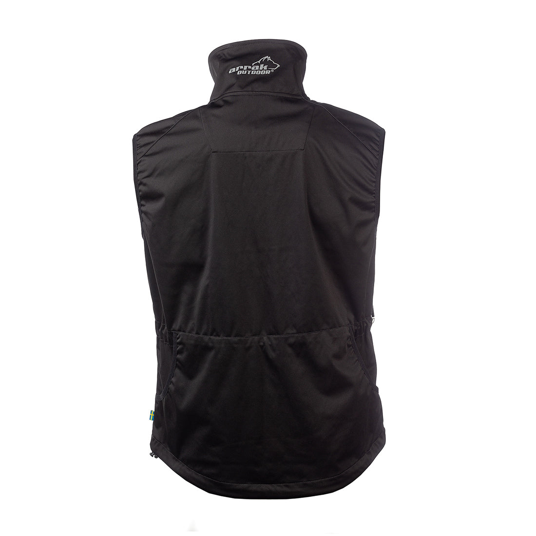 Arrak Mens Acadia Softshell Vest - Black