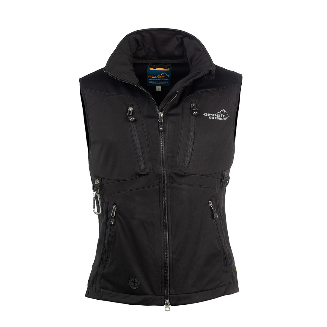 Arrak Ladies Acadia Softshell Vest - Black