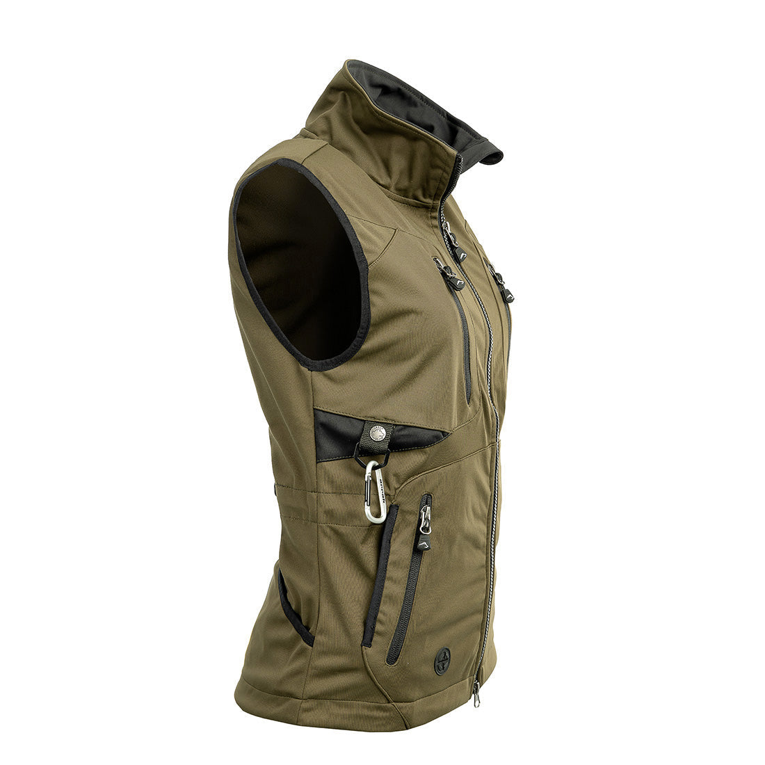 Arrak Ladies Acadia Softshell Vest - Olive