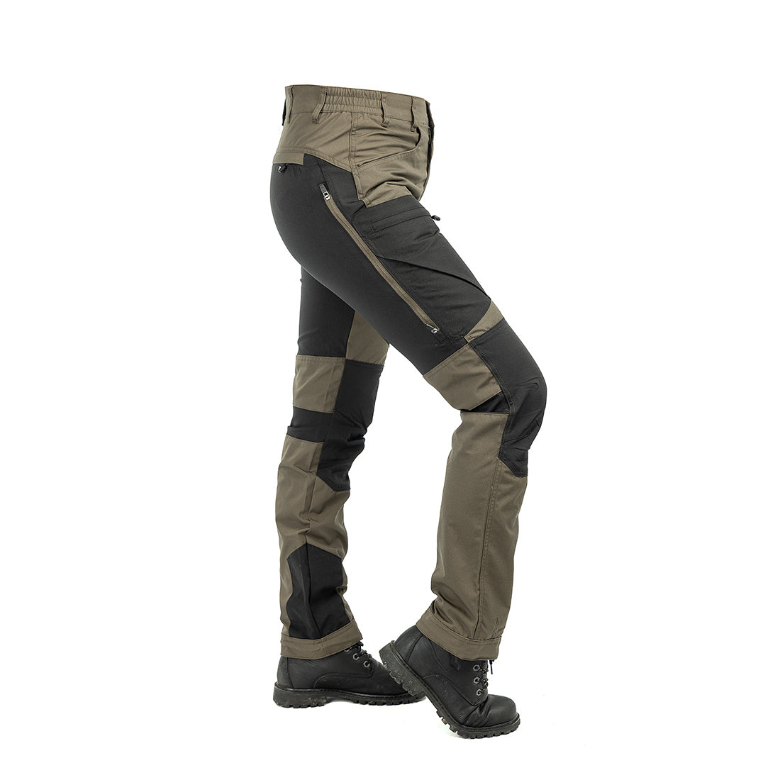 Arrak Ladies Active Stretch Pants - Forest Brown