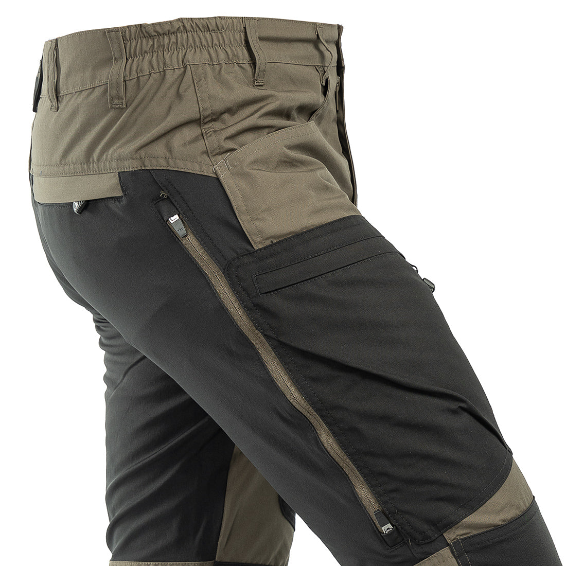 Arrak Mens Active Stretch Pants - Forest Brown