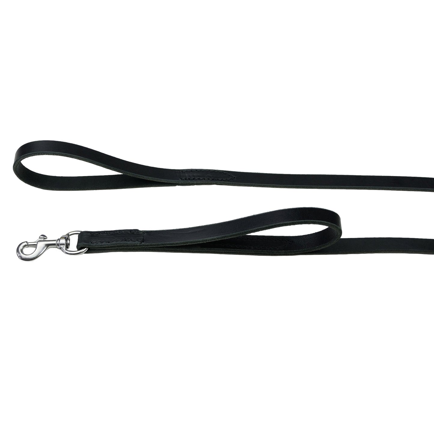 Double Handle Latigo Leather Leash