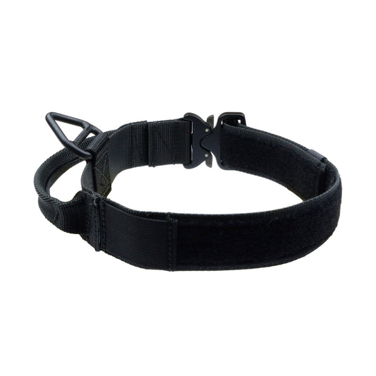 MaxTac Service ID Collar With Cobra Buckle - Black