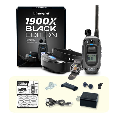 Dogtra 1900X Black Edition 1-Dog Unit