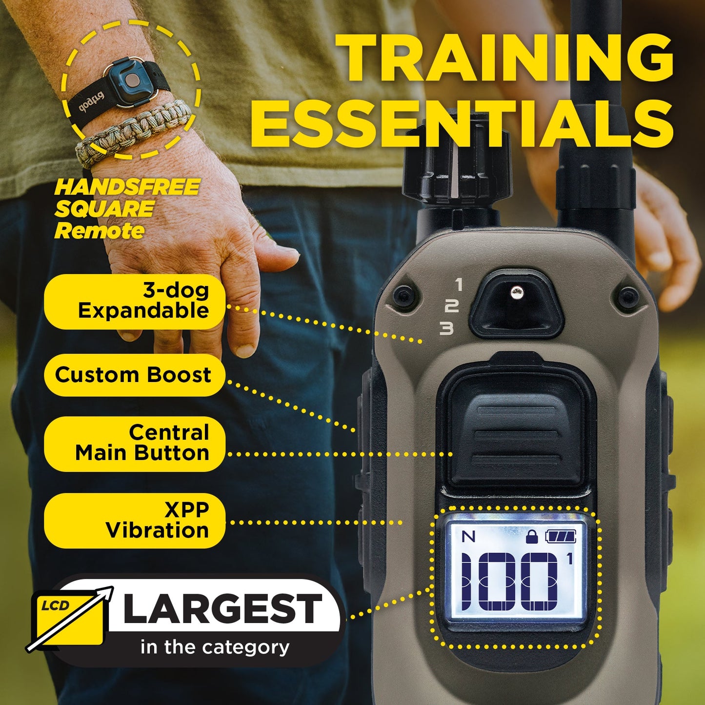 Dogtra 1900X Handsfree 1-Dog Unit