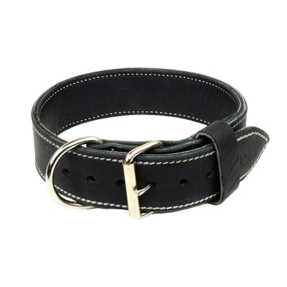 Double Layer Ultra Leather Collar