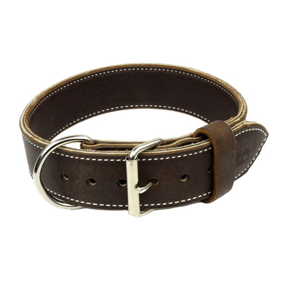 Double Layer Ultra Leather Collar