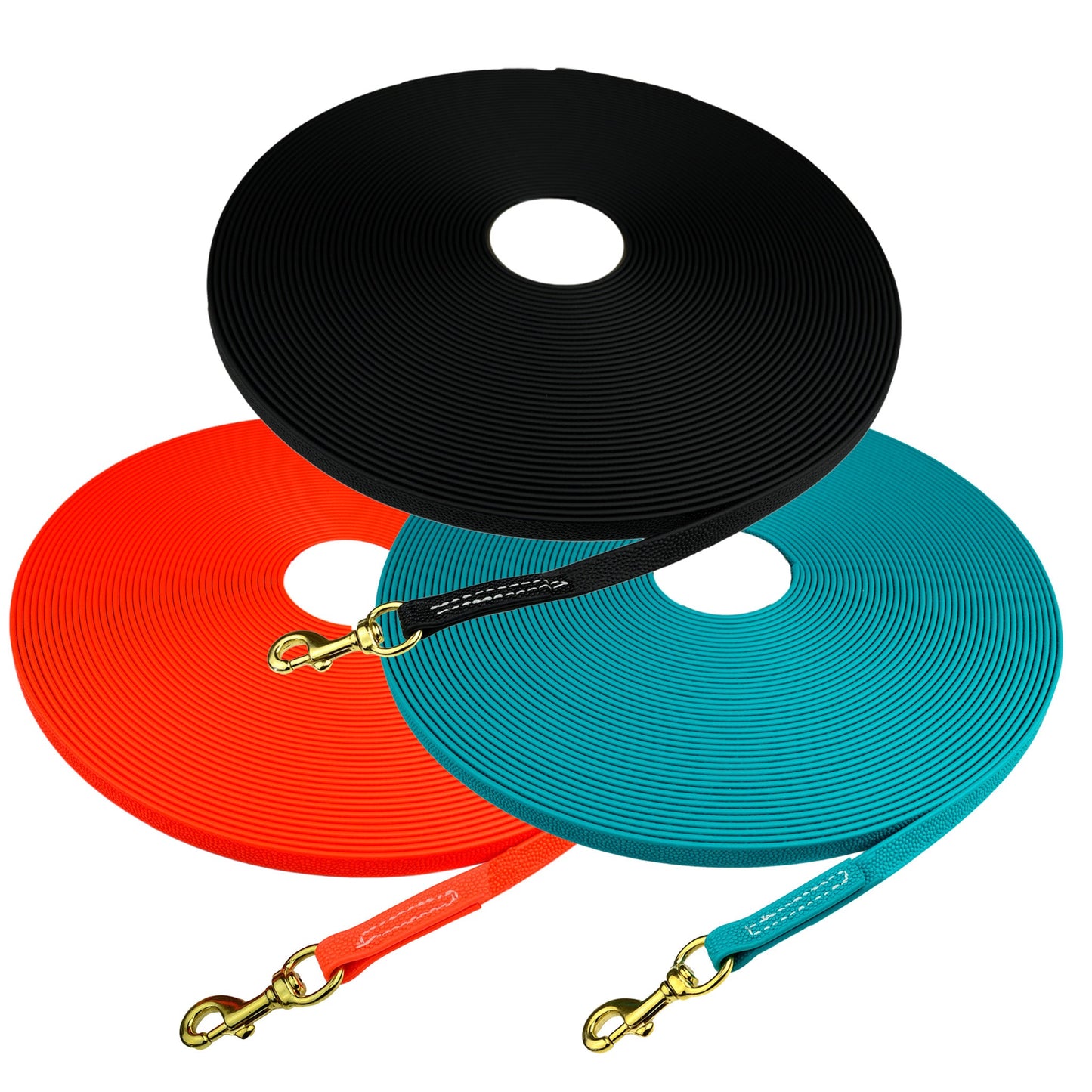 5/8" Pebble Embossed Biothane Long Line