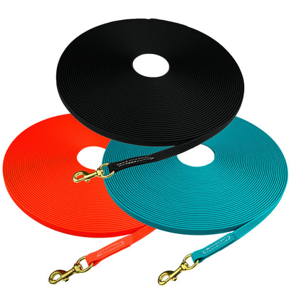 5/8" Pebble Embossed Biothane Long Line