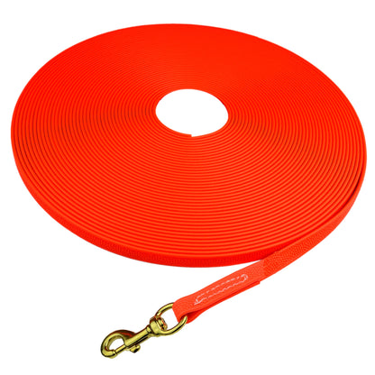 5/8" Pebble Embossed Biothane Long Line