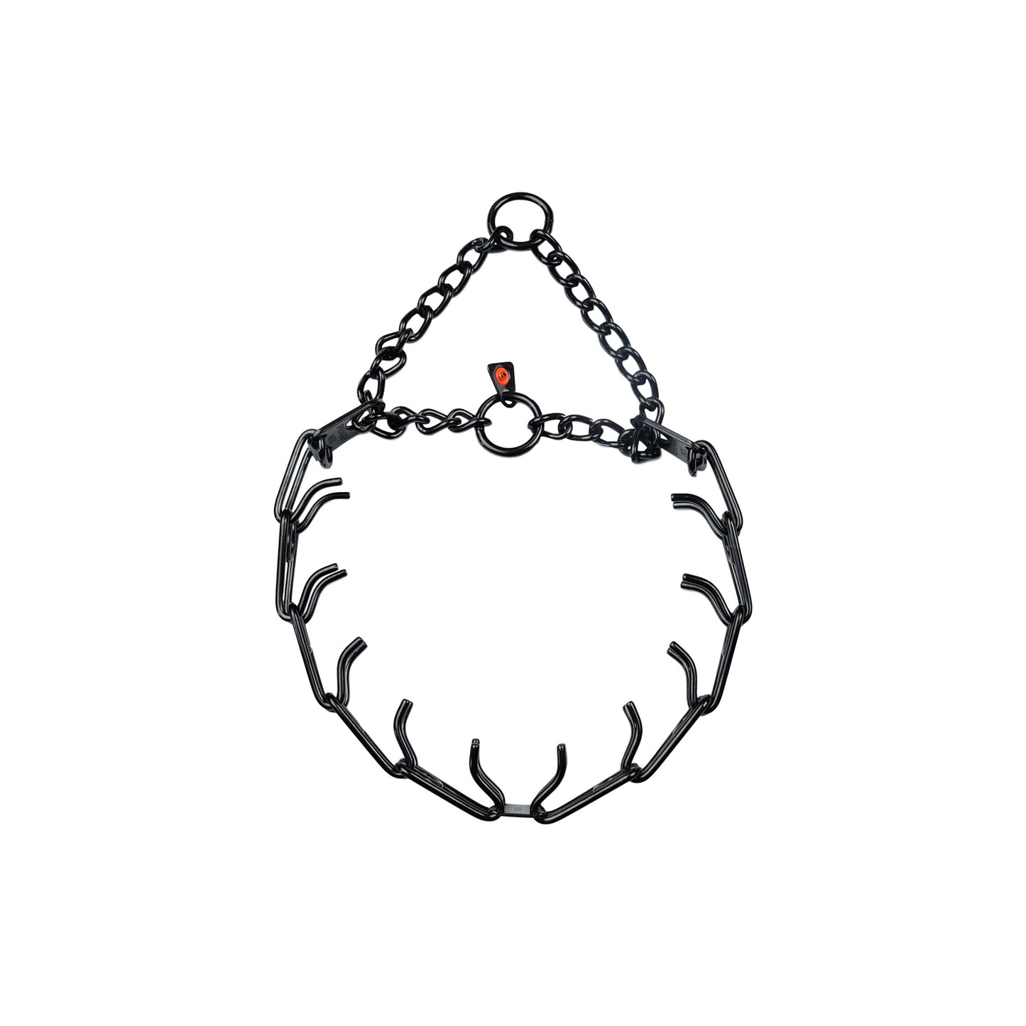 Sprenger Black Stainless Steel Prong Collar