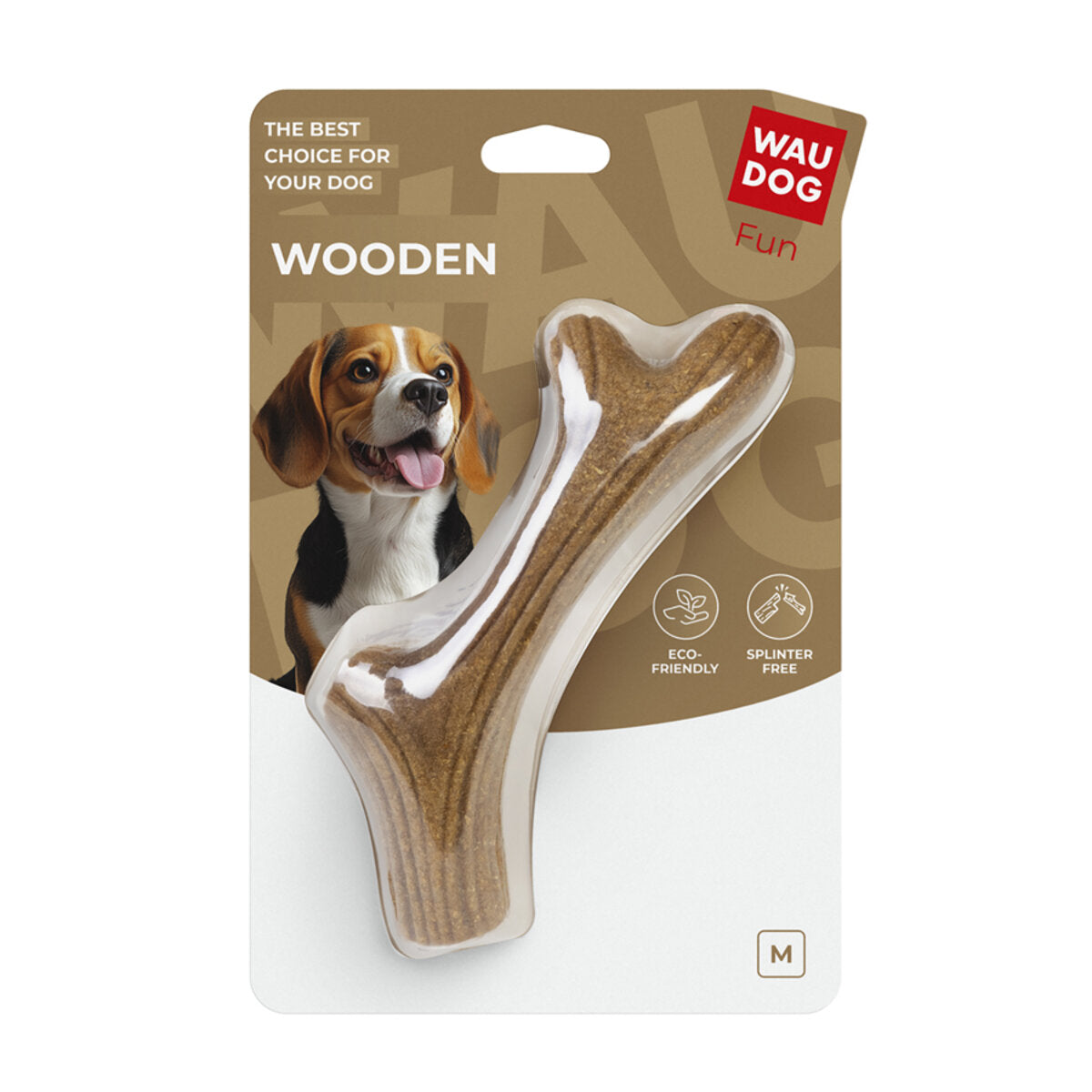 Waudog Wooden Chew Horn