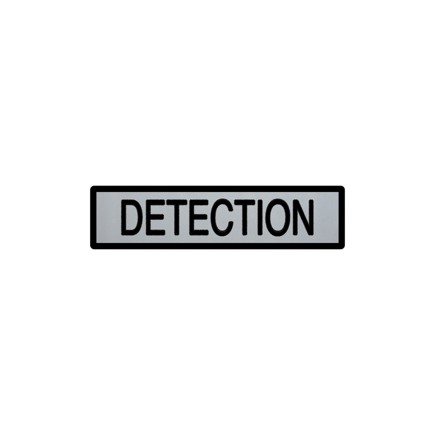 Embroidered Reflective ID Patch - 1.5" x 6"