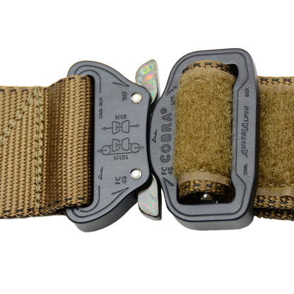 MaxTac Service ID Collar With Cobra Buckle - Coyote Brown