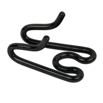 3 Extra Links For Herm Sprenger Prong Collar – Black Stainless Steel, 2.25mm, Made In Germany